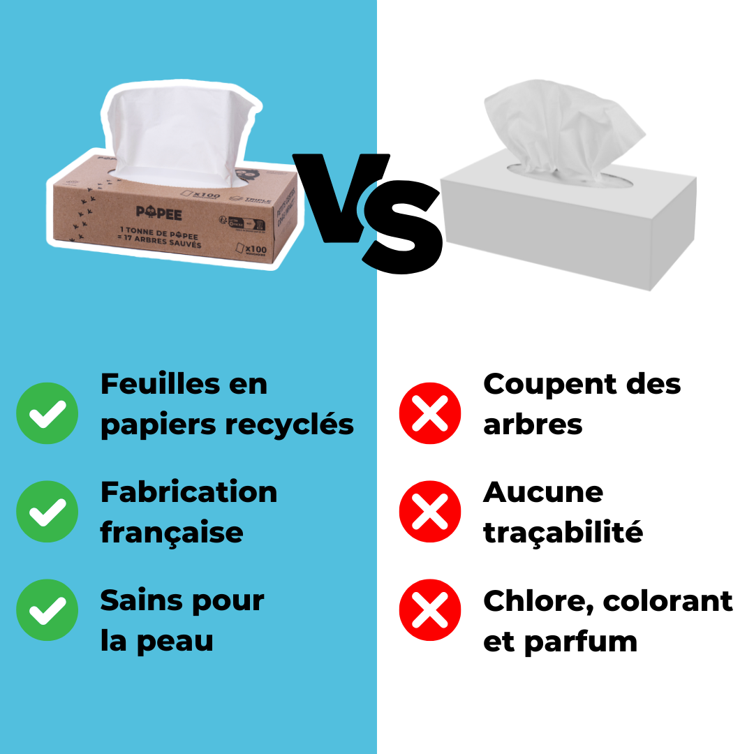 MOUCHOIRS - Format économique de 35 boîtes