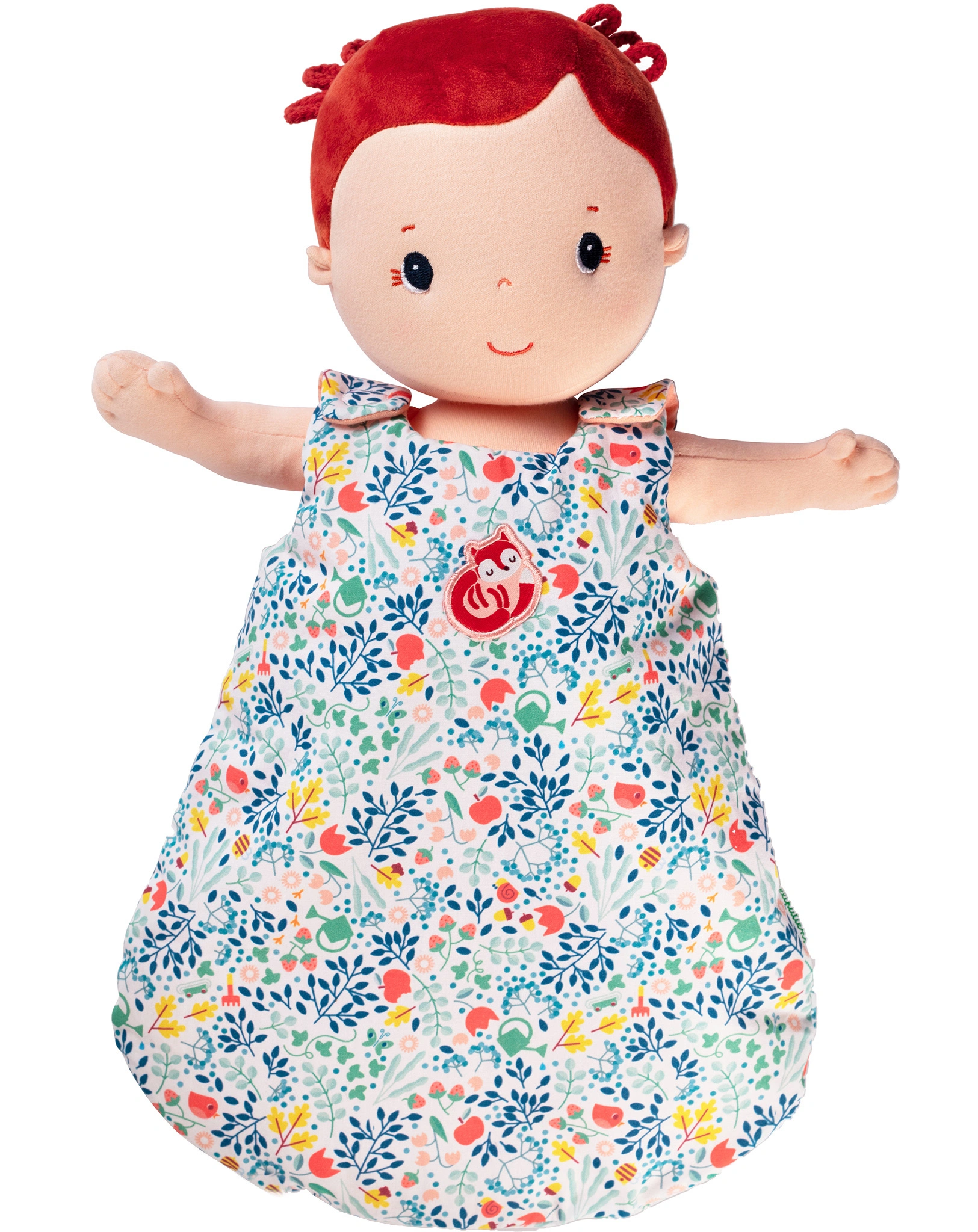 Puppenschlafsack FLOWERS (36cm) in bunt