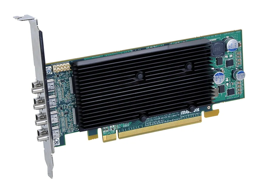 Matrox M9148 - Grafikkort - M9148 - 1 GB - PCIe x16 lavprofil - 4 x Mini DisplayPort