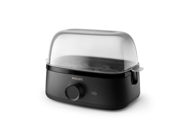 Philips Series 3000 HD9137 - Eggkoker - 400 W - mørkesvart