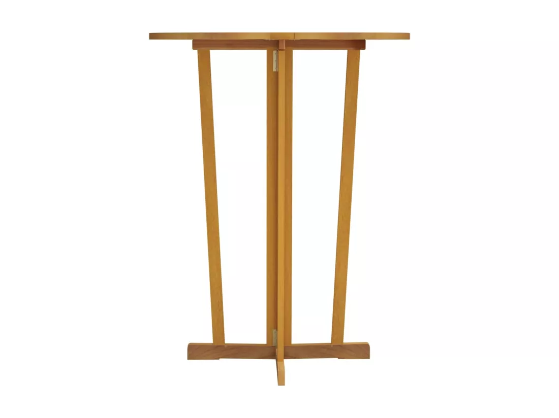 Prolenta Premium - Table de bar 90x65x105 cm Bois de teck solide