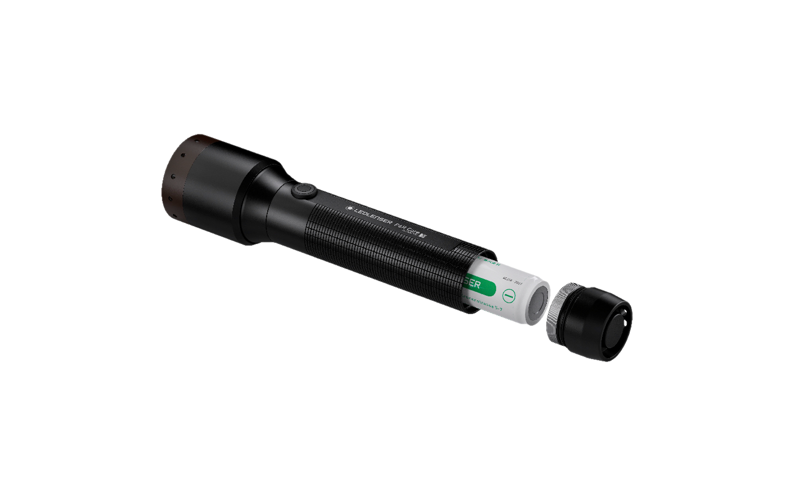 LedLenser P6R Core Taschenlampe schwarz