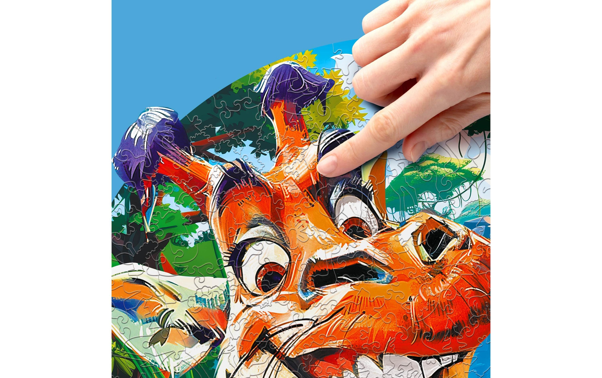 Puzzle »Escape Welt Giraffe«