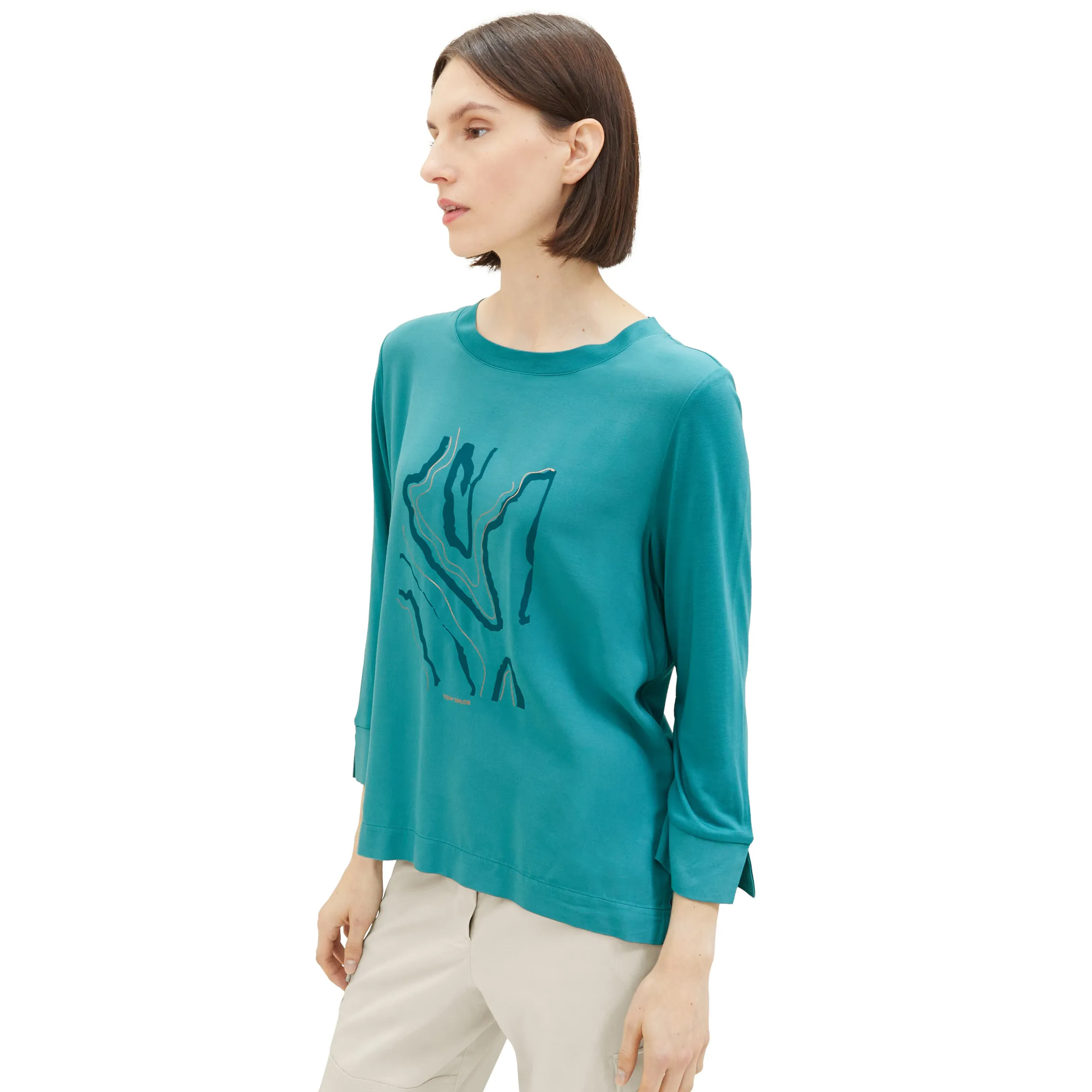 Damen Shirt mit Frontprint