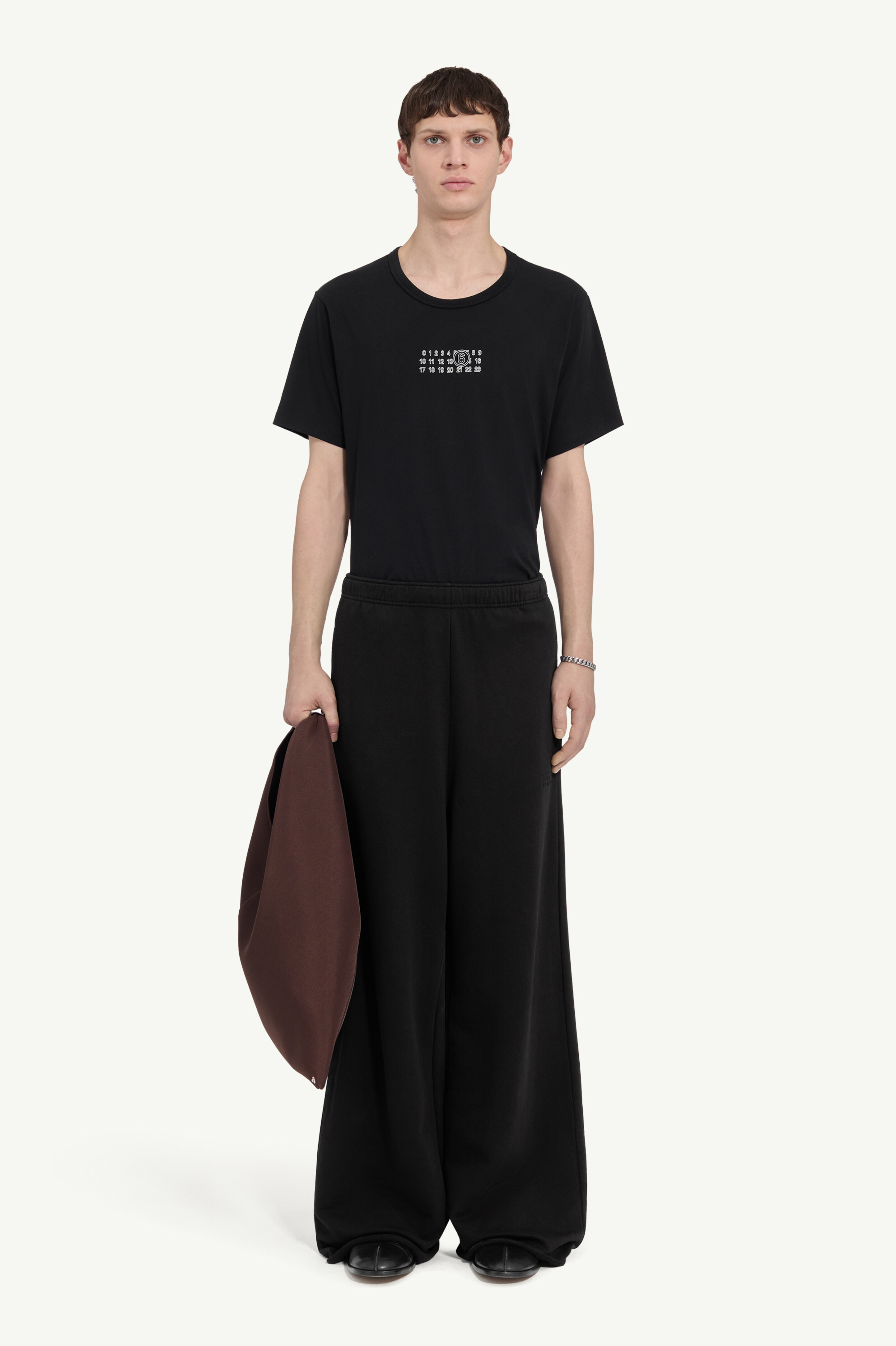 Pantalon en jersey en coton pour homme | MM6