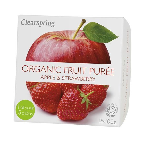 Pure Fruta Maçã Morango Bio