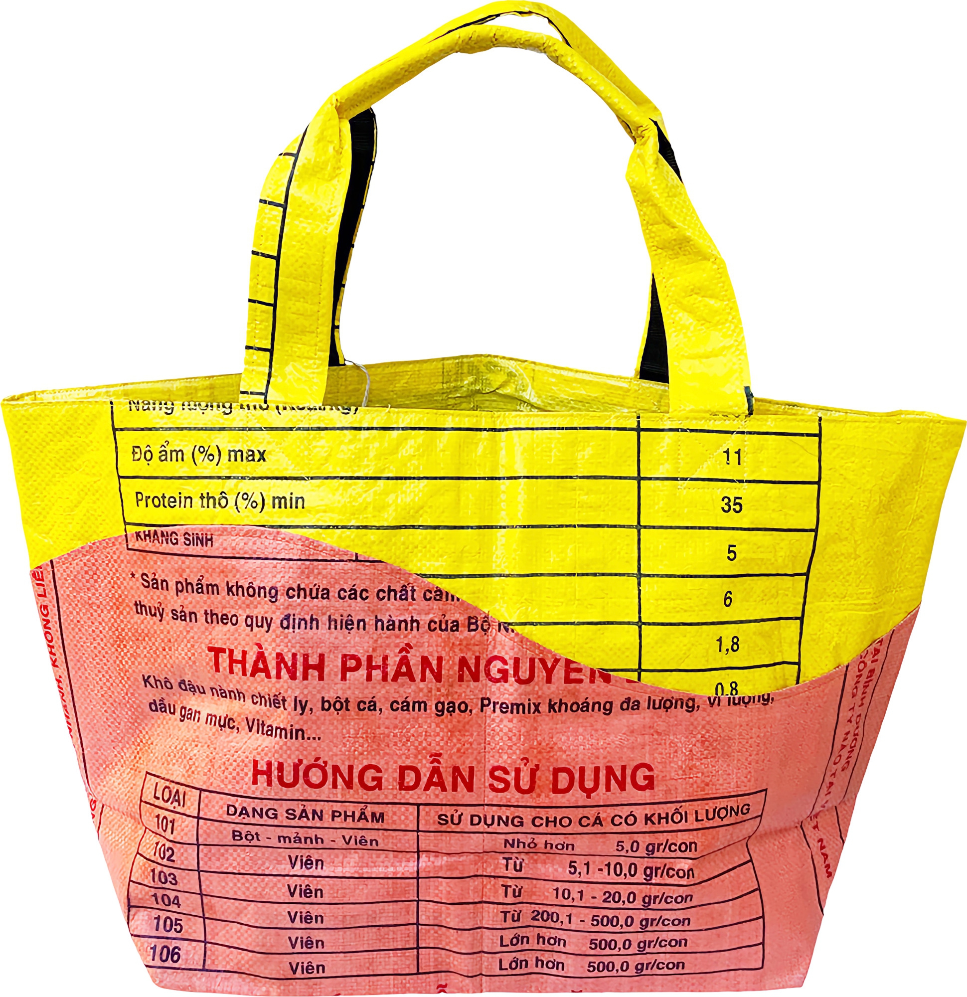 Beadbags Geräumige Tragetasche Strandtasche gelb / orange