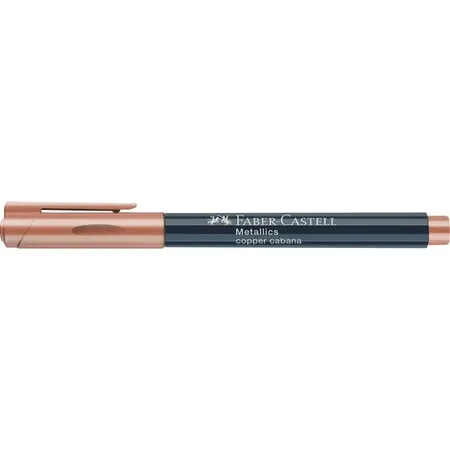 Faber-Castell Metallics Marker Farbe copper cabana