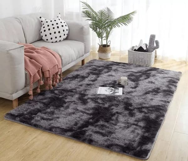 Strado Teppe Ombre Shaggy Strado 200x290 OmbreGrå (Mørkegrå) universal