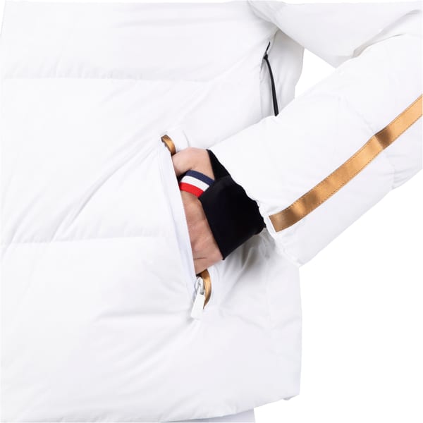 Doudoune ski ROSSIGNOL W VENTINA BOMBER DOWN JKT WHITE