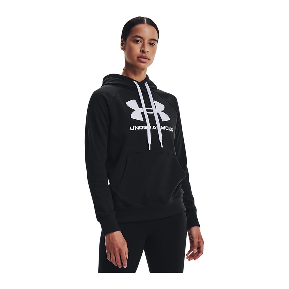 Under Armour RIVAL FLEECE LOGO - Sweat Femme noir