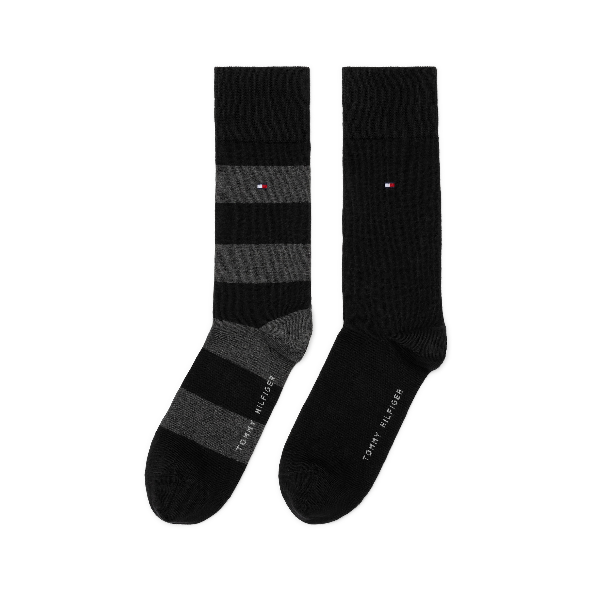 Tommy Hilfiger Socken »TH MEN RUGBY SOCK 2P« 2 Stk. tlg. mit Rippenstrickbündchen, atmungsaktiv