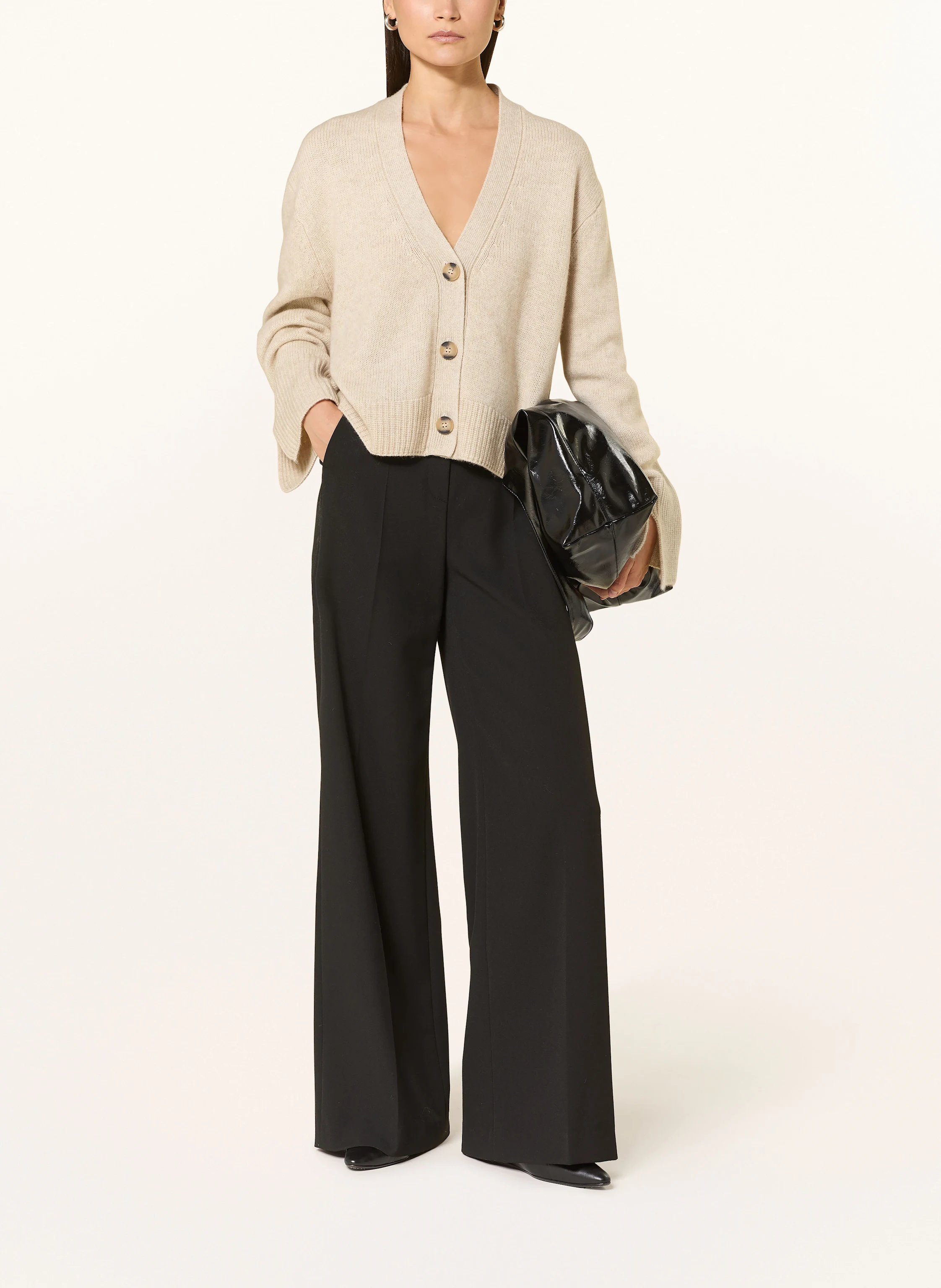 LADNERI Strickjacke PAIX aus Merinowolle mit Cashmere