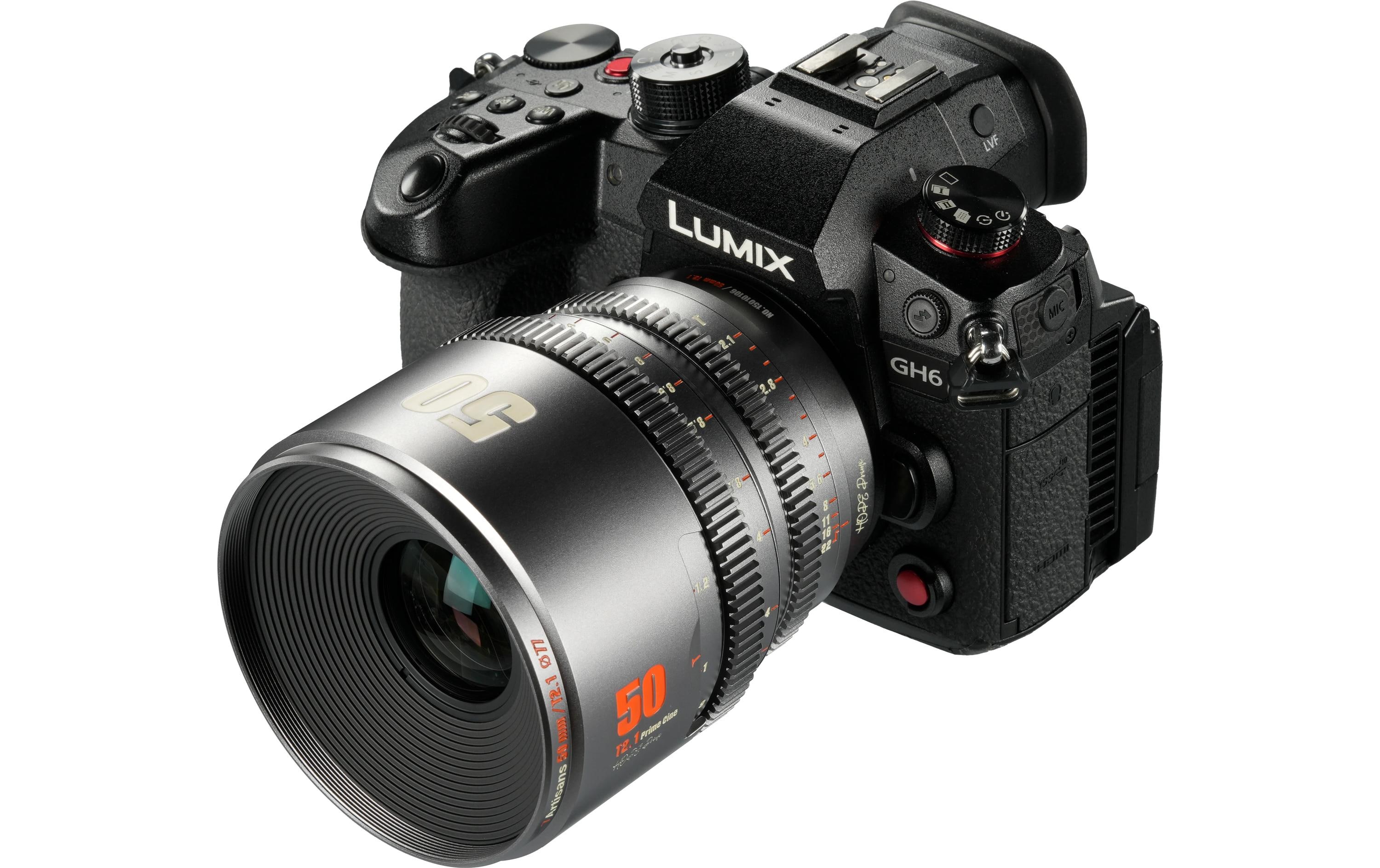 Festbrennweite 50mm T/2.1 – MFT<br>Kompaktes, leichtes Objektiv für Kameras mit Super35-Sensoren