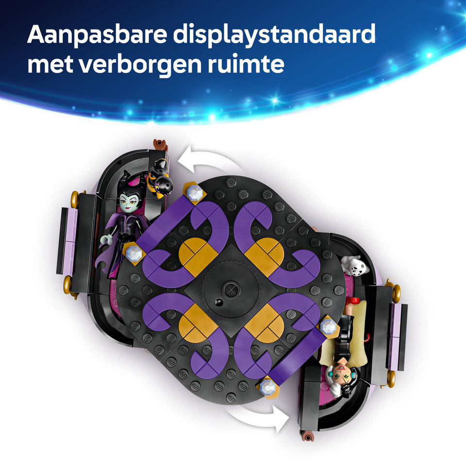 LEGO Disney de jurken van Malificent en Cruella de Vil 43262