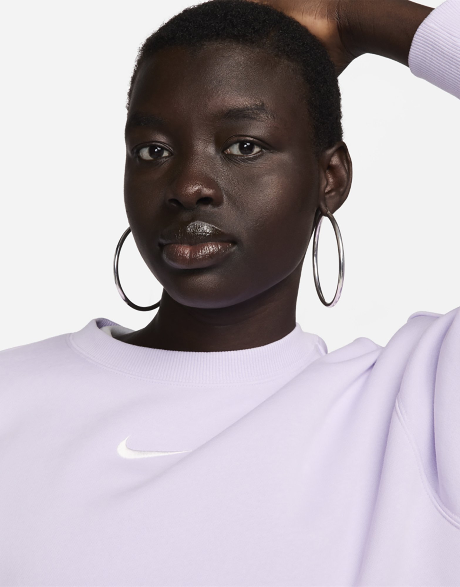 Nike Phoenix Fleece Oversized Crew Sweatshirt Femme