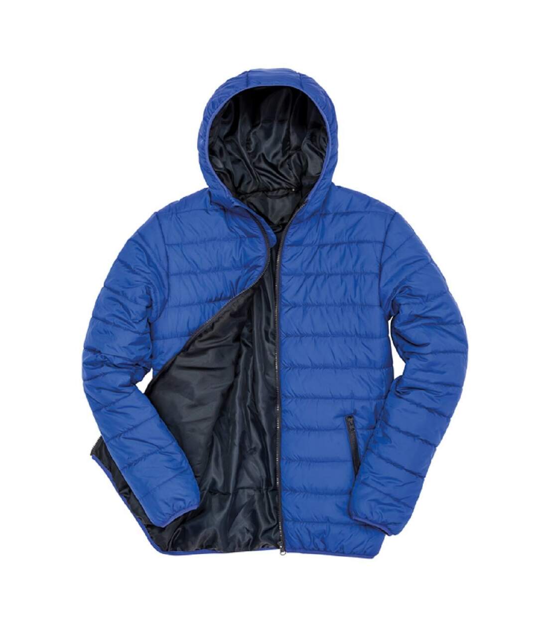 Doudoune à capuche homme - R233M - bleu roi