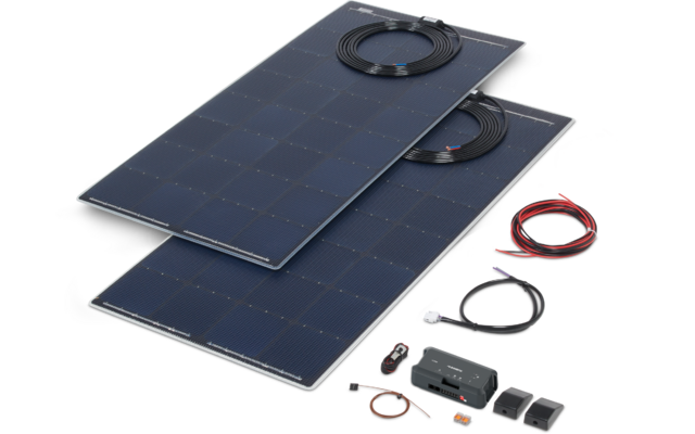 Büttner Elektronik Flat Light MT FL Solaranlagen Komplettset ultraflach
