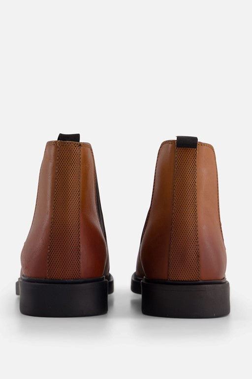 Vertice Chelsea boots cognac Leer
