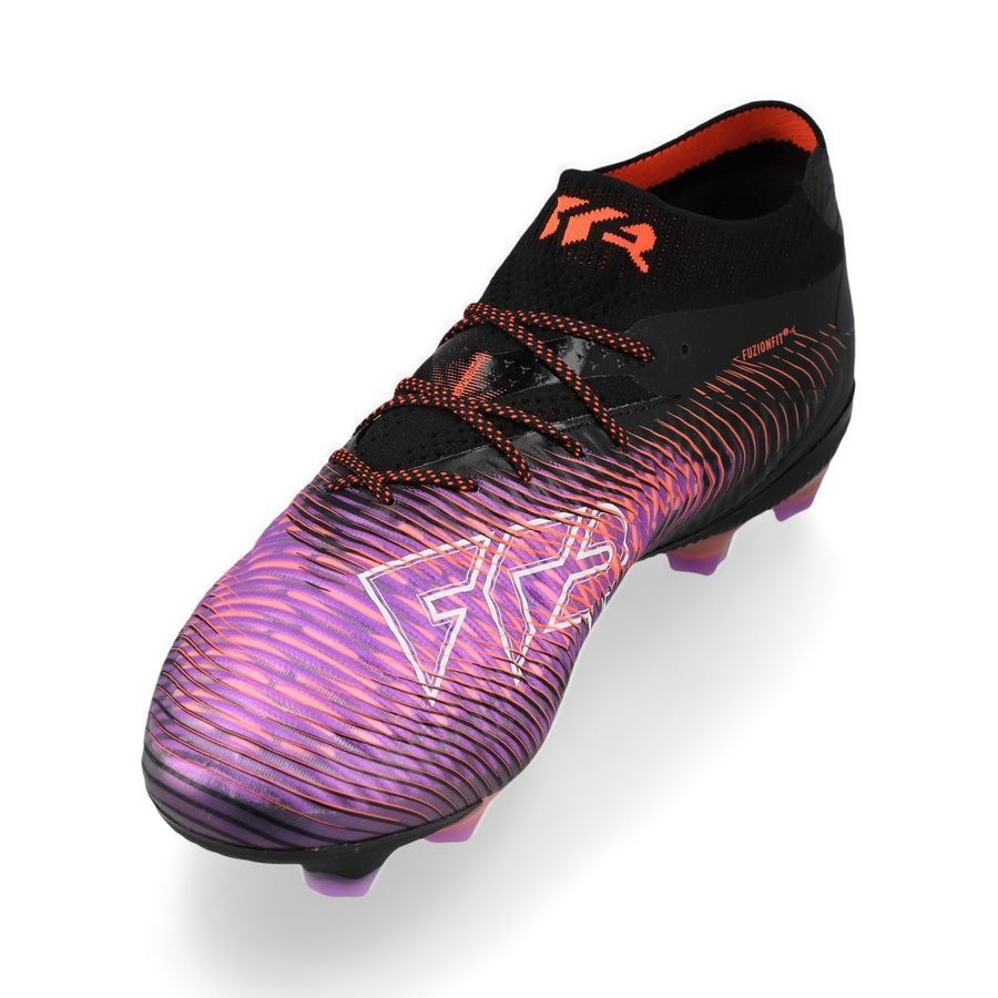 PUMA Future 8 Ultimate FG Unlimited - Noir/Blanc/Glowing Red Femme
