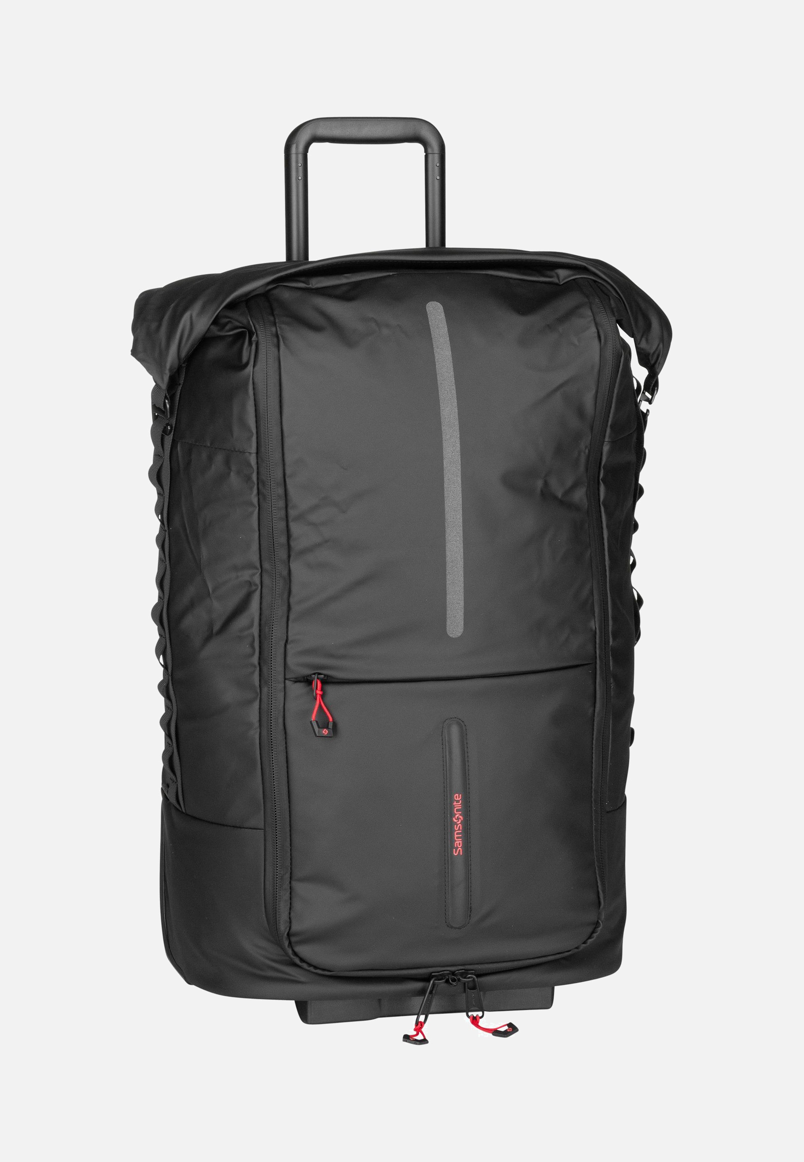 Ecodiver Foldable Duffle/WH 4-in-1 Black - Travel Bag