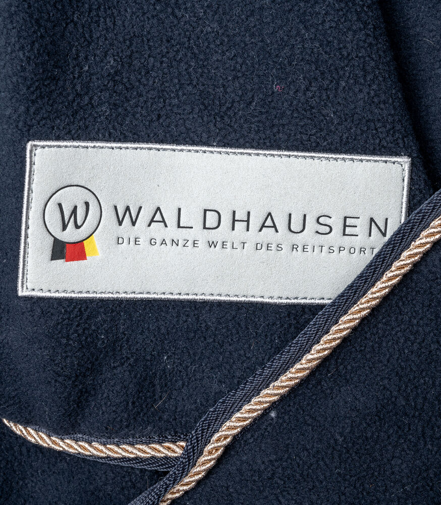 Waldhausen Zweetdeken Modern - Paardendeken - Rose Goud - Blauw - 125/175