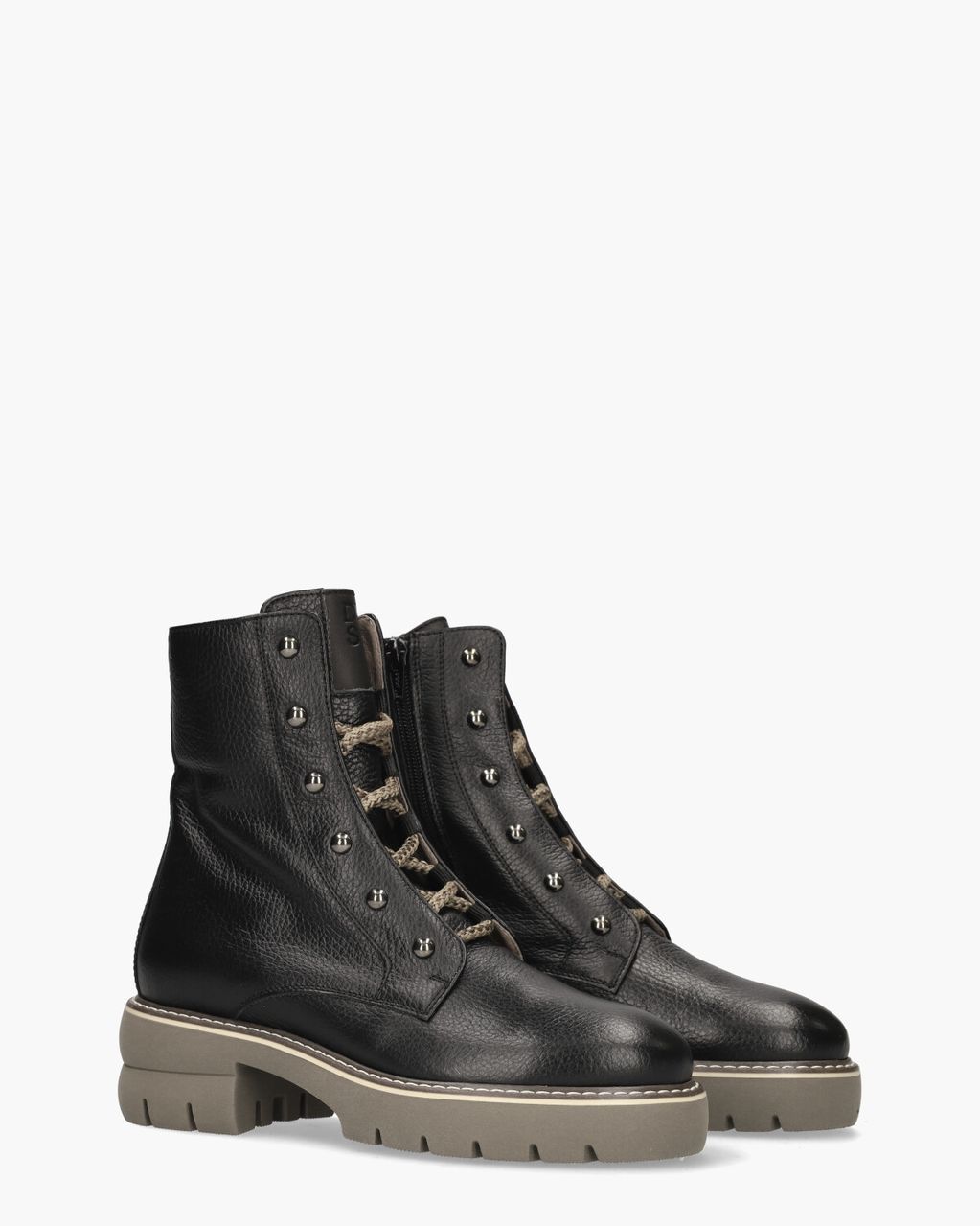 DLSport 6381 Zwart Dames Enkelboots