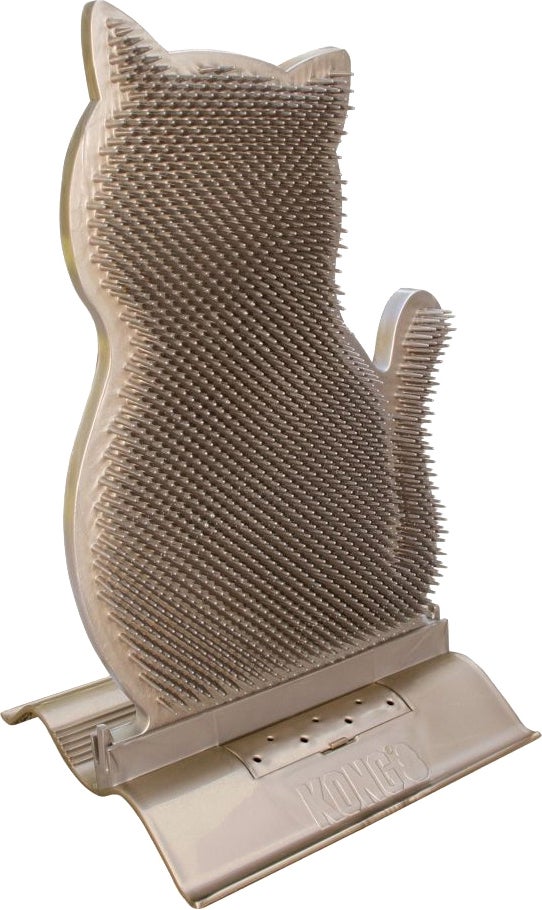 Kong kattenspeelgoed Connects Kitty Comber beige 23 x 7 x 37 cm