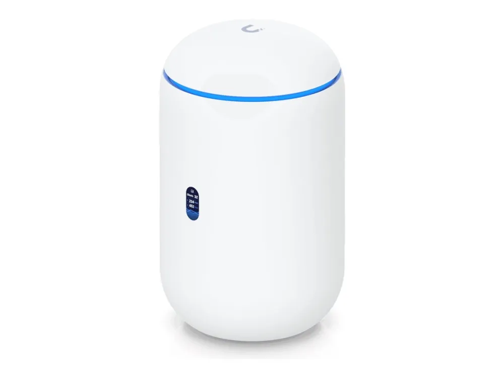 Ubiquiti Dream Router 7 - Trådløs router 3-port switch - Wi-Fi 7, 10GbE, 2.5GbE - WAN-porte: 2 - Wi-Fi 6 - Multi-Band - for P/N: UACC-CM-RJ45-MG