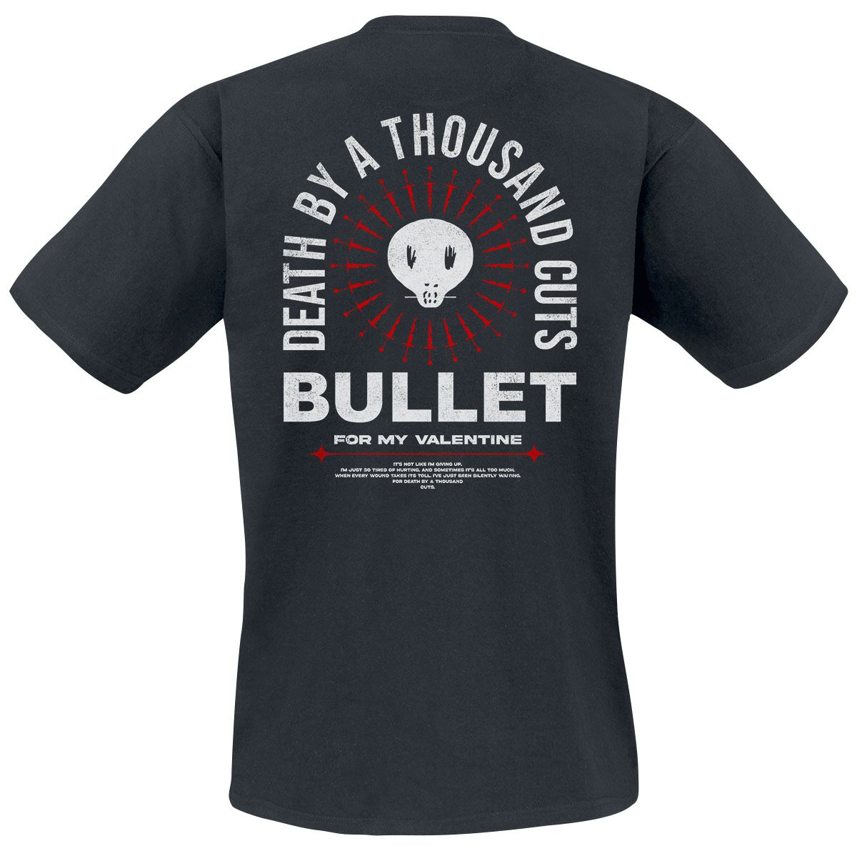 Death By A Thousand Cuts | Bullet For My Valentine T-Shirt Manches courtes