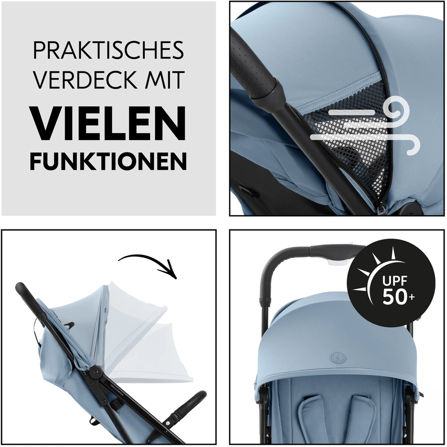 hauck Buggy Travel N Care Plus Dusty Blue