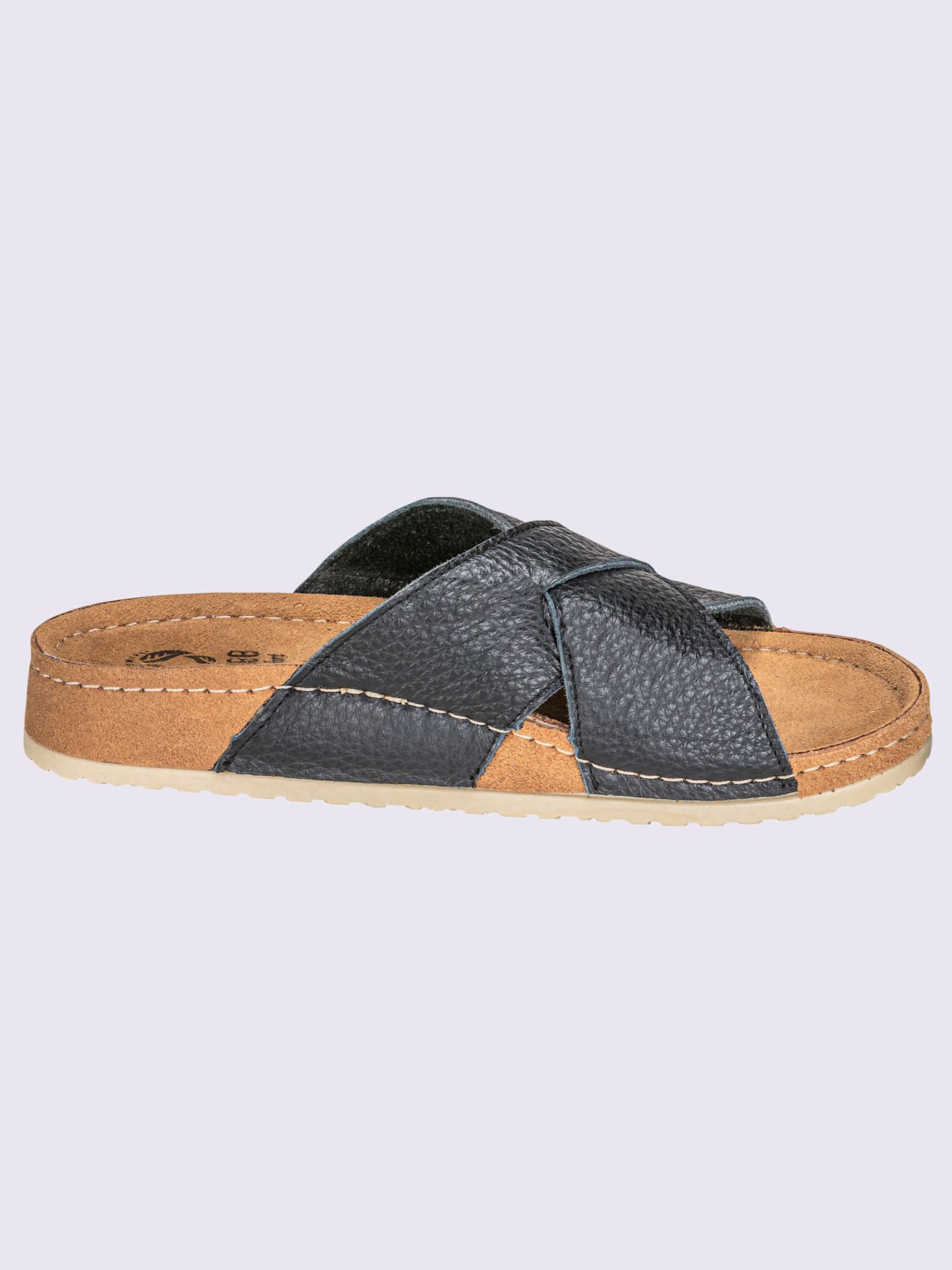 Mules cuir vachette
