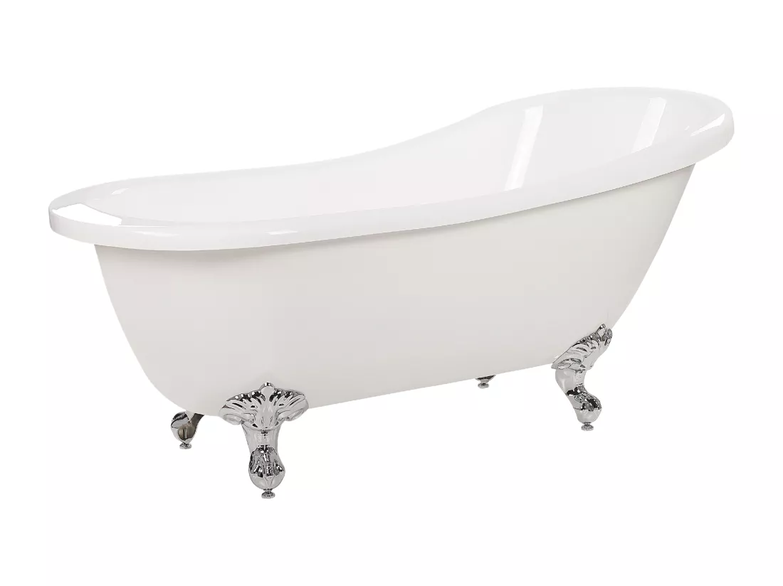 Baignoire îlot blanche 170 x 76 cm CAYMAN