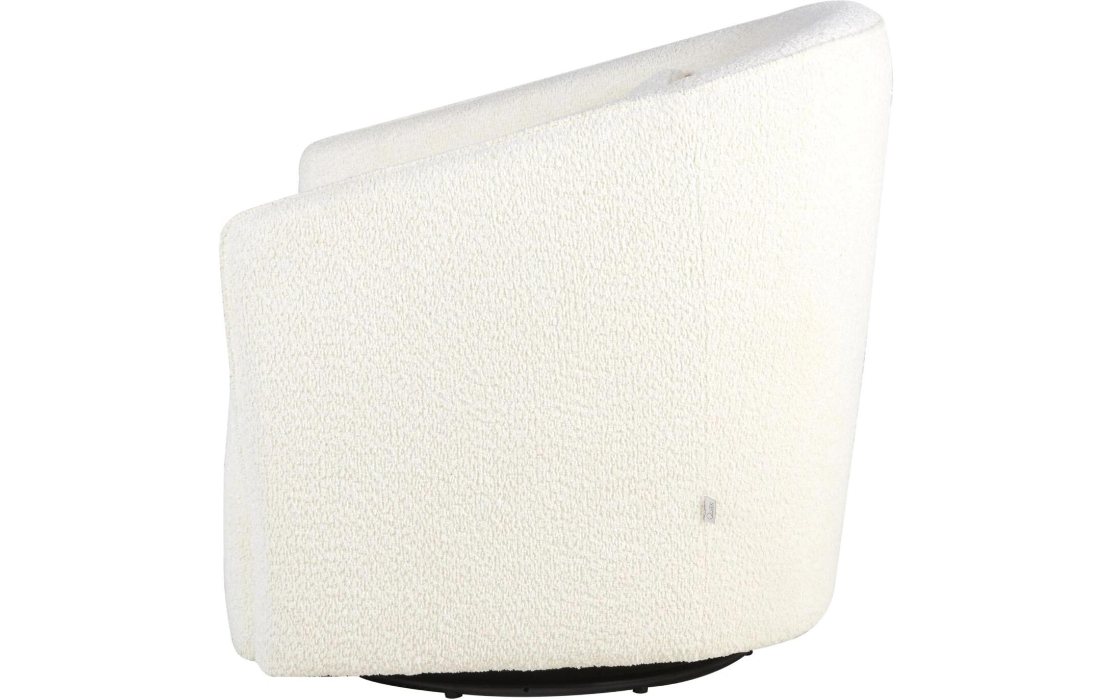 Dreh- und Gleitsessel Gomi Cream<br>Gemütlicher Sessel