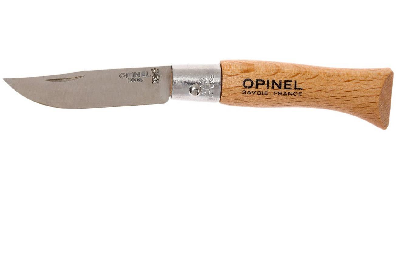 Opinel zakmes No. 3 Classic, RVS, lemmetlengte 4,0 cm