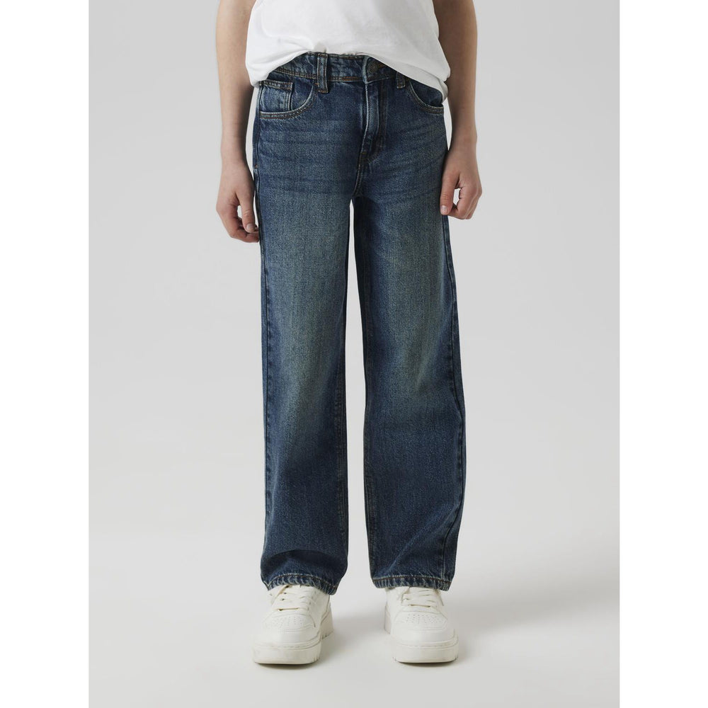 Køb Name It Dark Blue Denim Nkmryan Straight Jeans 5950-Dm Noos