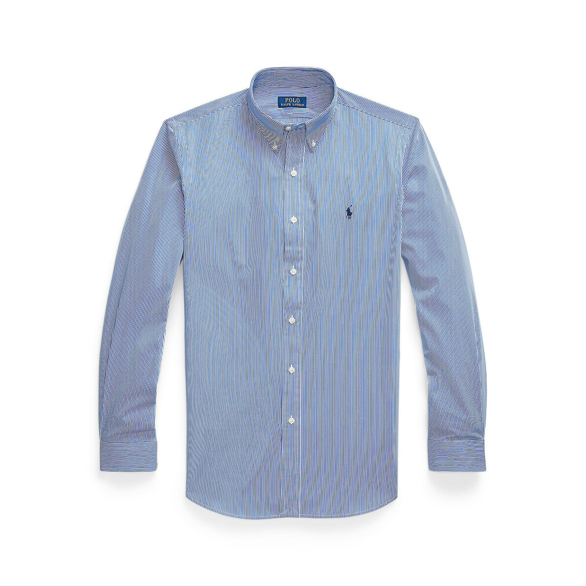 POLO RALPH LAUREN<br>Camisa ajustada em popeline elástica
