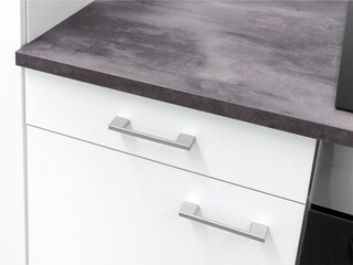 Unterschrank Lucca Weiß/Grau ca.50x85x57cm