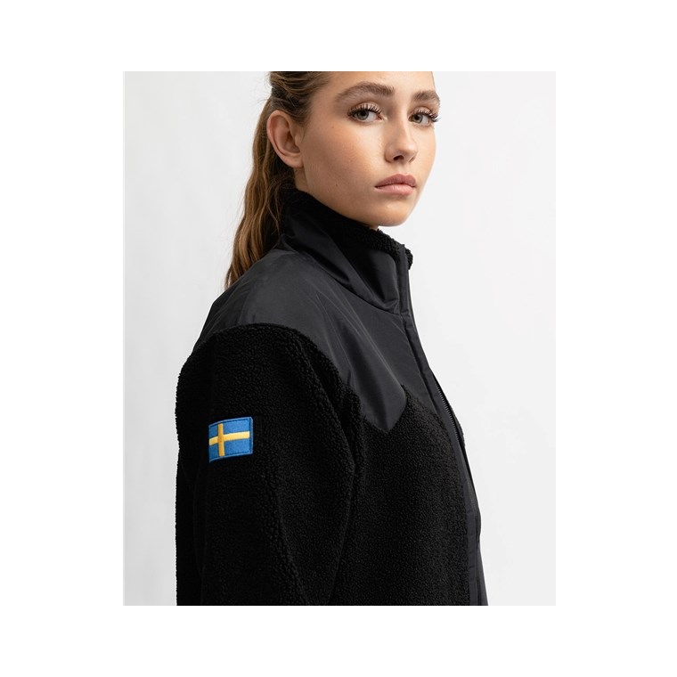 Mountain Works Hybrid Pile Fleece Top Black
