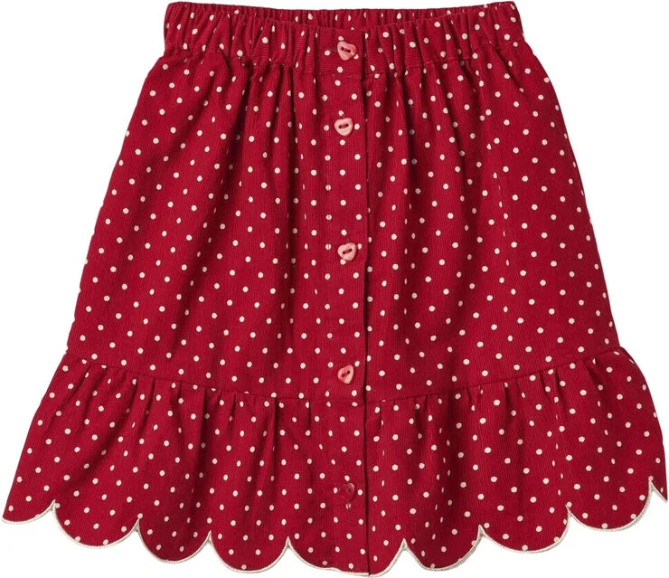 Fliink DOLLY DOT SKIRT Pompeian red