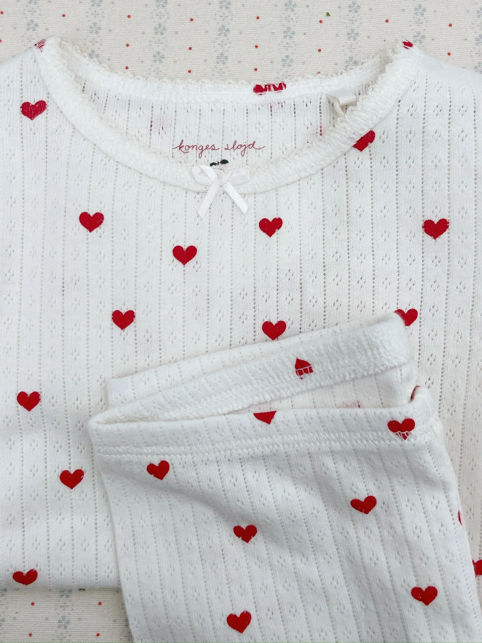 Minnie bukser - amour rouge - 18M