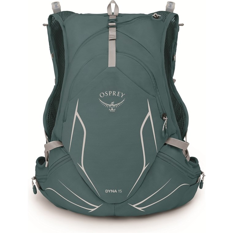 Osprey Dyna 15 w/Flasks Cascade Blue/Silver Lining