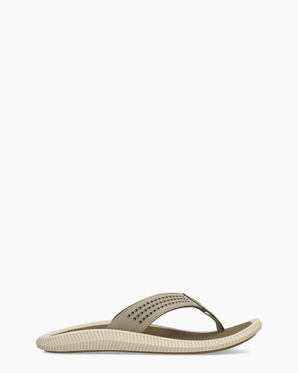 Olukai Ulele Grijs Herenslippers