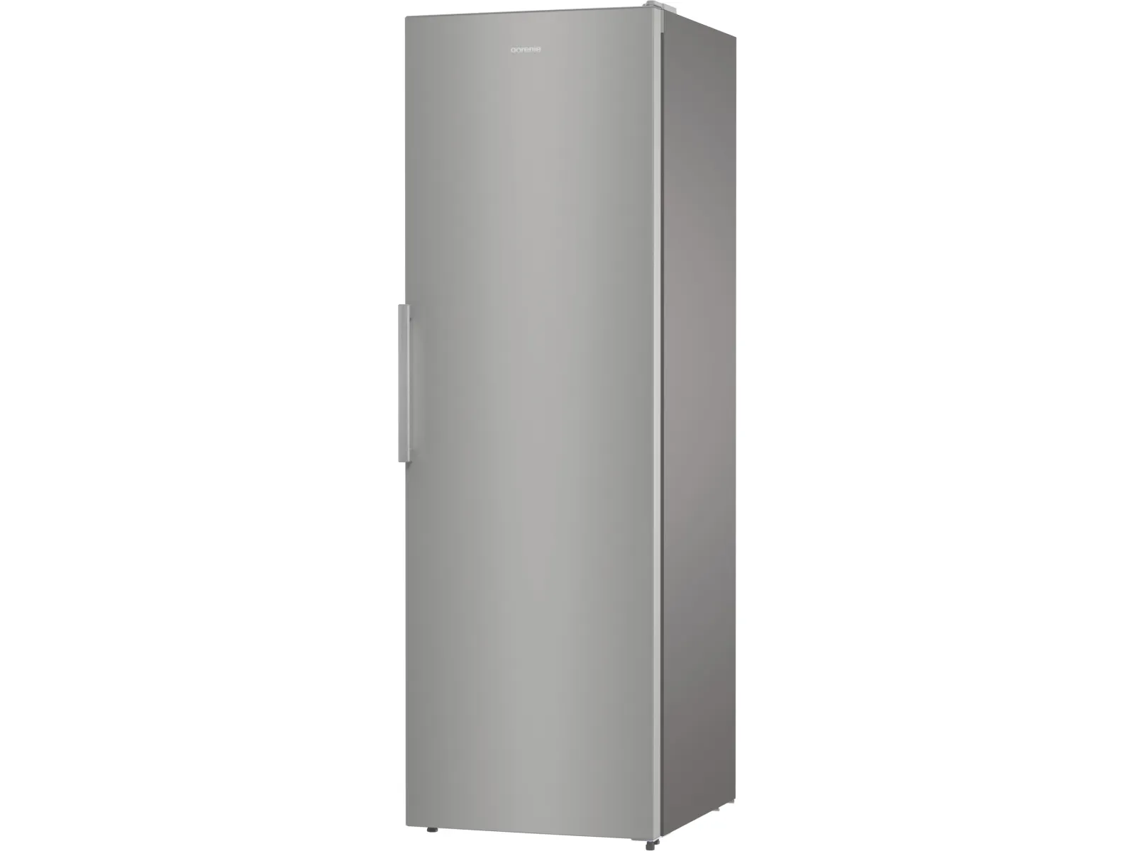 Gorenje Essential R619EES5 - Køleskab - niche - bredde: 60 cm - 398 liter - Klasse E - grå metal