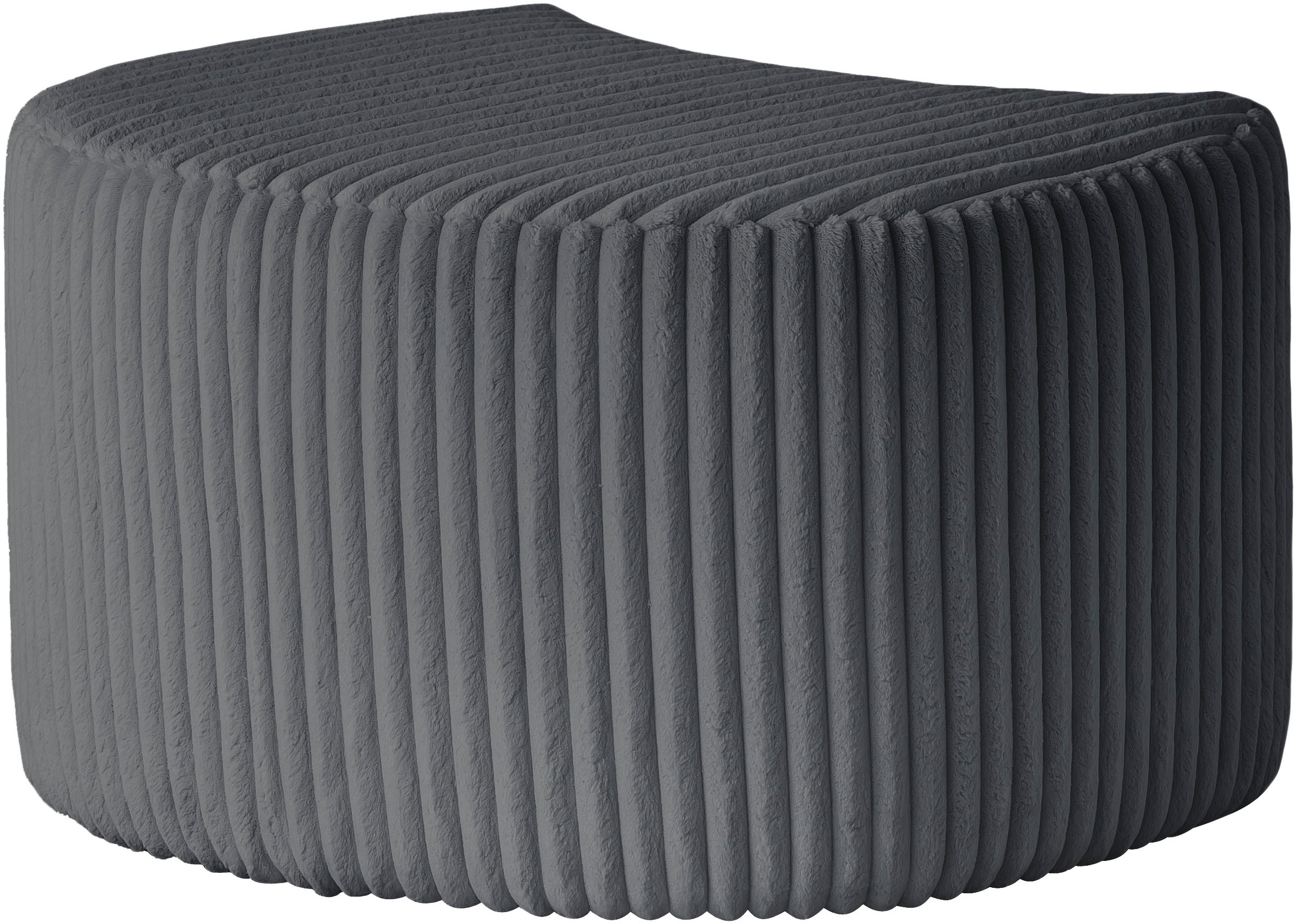 Home affaire Hocker »MAISIE, passende Ergänzung zum Big-Drehsessel« MAISIE, in Mega-Cord und Web-Velours