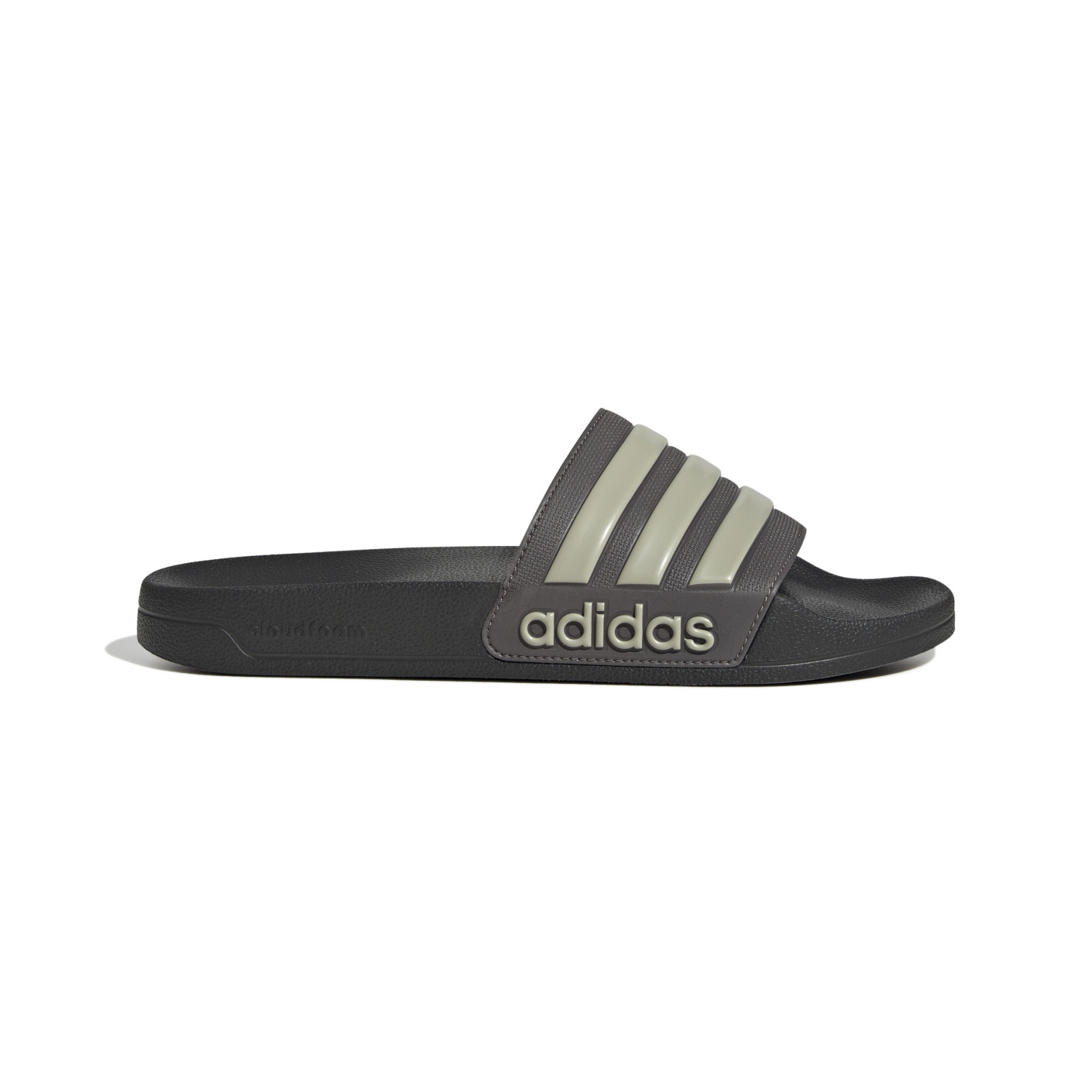 Adidas Adilette Shower Slippers Zwart Grijs Beige