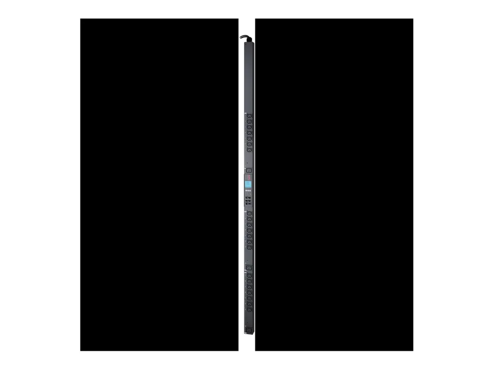 APC Metered-by-Outlet with Switching Rack PDU ZeroU 2G - Strømfordelingsenhed (rackversion) - AC 400 V - 11 kW - tre faser - Ethernet 10/100 - output-stikforbindelser: 24 - 0U - sort - for P/N: SMX1000C, SMX1500RM2UC, SMX1500RM2UCNC, SMX750C, SMX750C