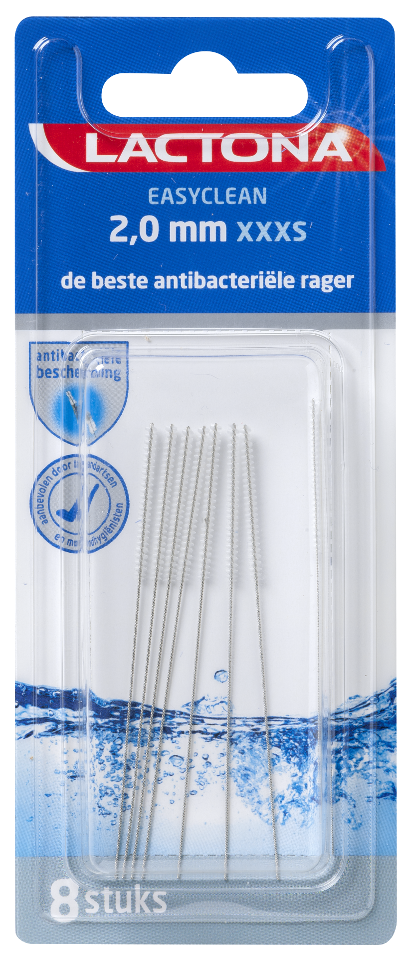 Lactona Interdental cleaner XXXS 2mm (8 stuks)