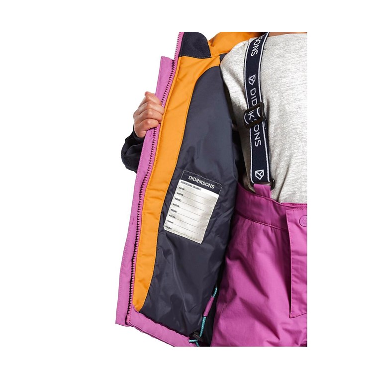 Didriksons Lun 3 Jacket Kids Radiant Purple