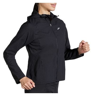 Veste coupe-vent déperlant Brooks Canopy Jacket Noir Femme